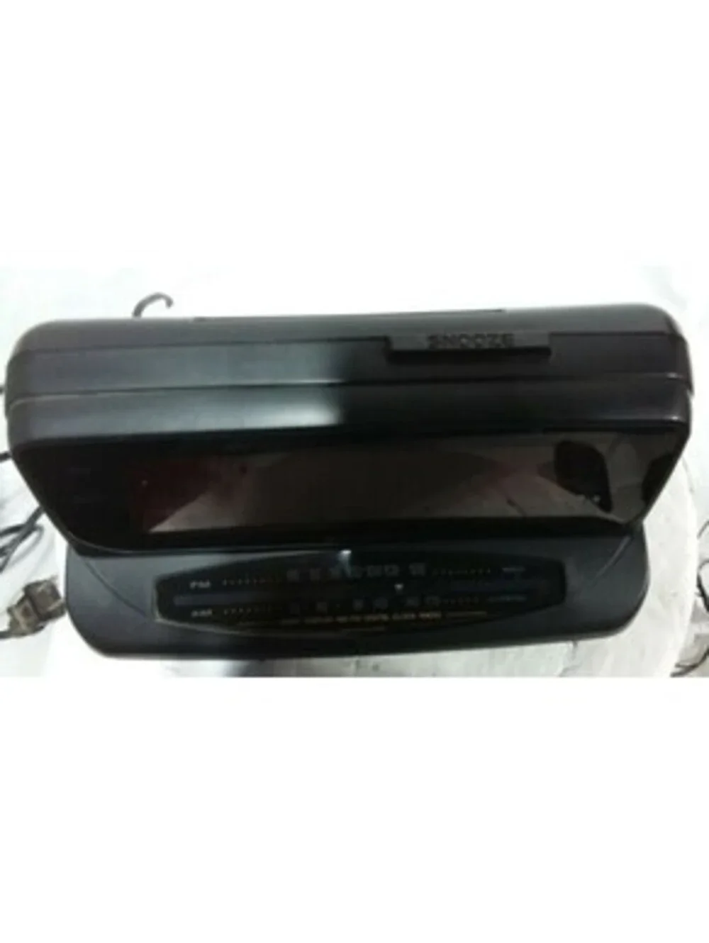 Lenoxx Sound CR-773 Digital AM/FM Alarm Clock Radio Compact Bedroom Tested Works